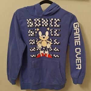 Sonic Royal Stacked Hoodie Size XL EUC